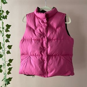 American Eagle Reversible Puffer Vest
